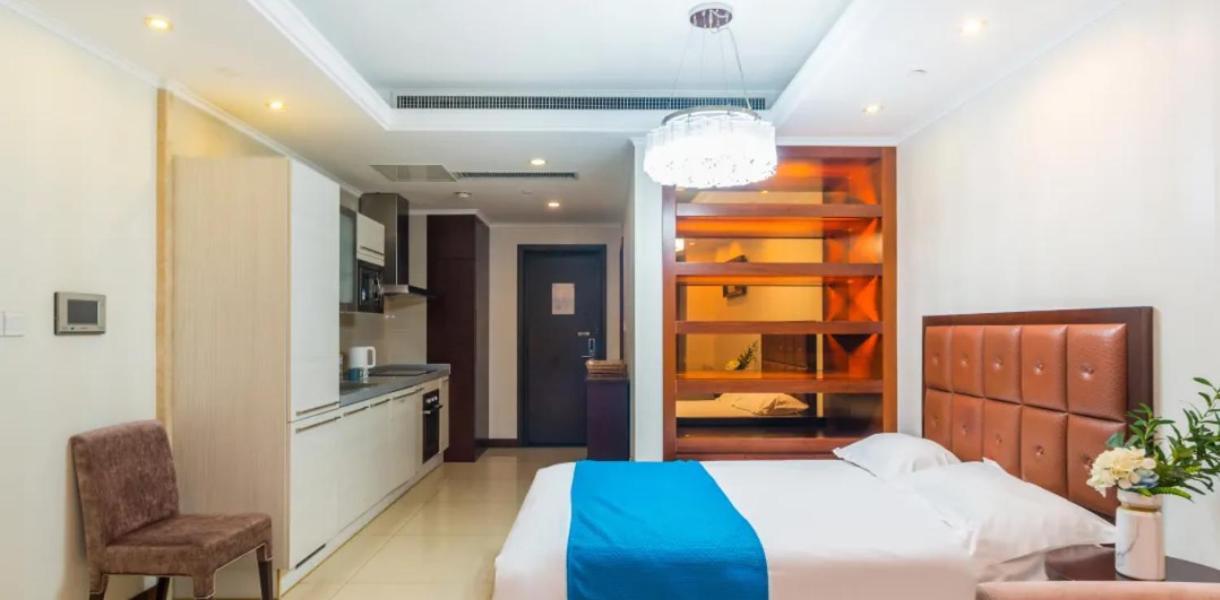 Qingdao Jinshan We+ Holiday Apartment מראה חיצוני תמונה