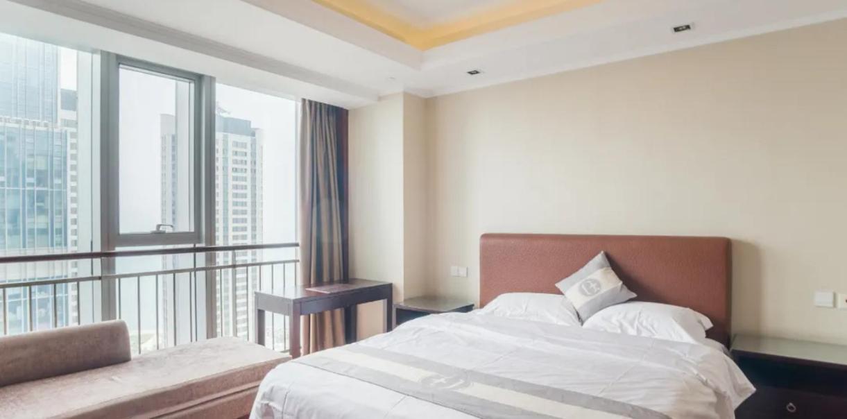Qingdao Jinshan We+ Holiday Apartment מראה חיצוני תמונה