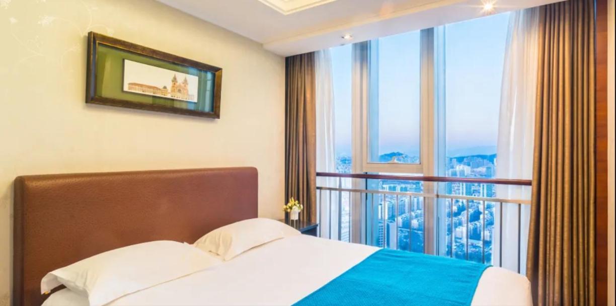 Qingdao Jinshan We+ Holiday Apartment מראה חיצוני תמונה