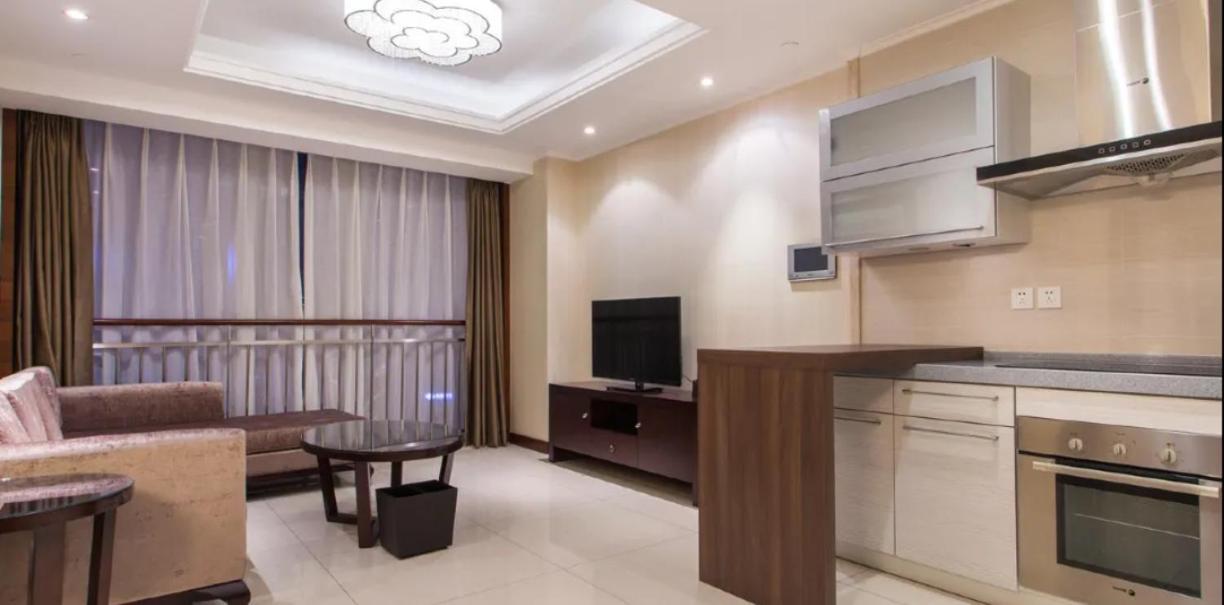 Qingdao Jinshan We+ Holiday Apartment מראה חיצוני תמונה