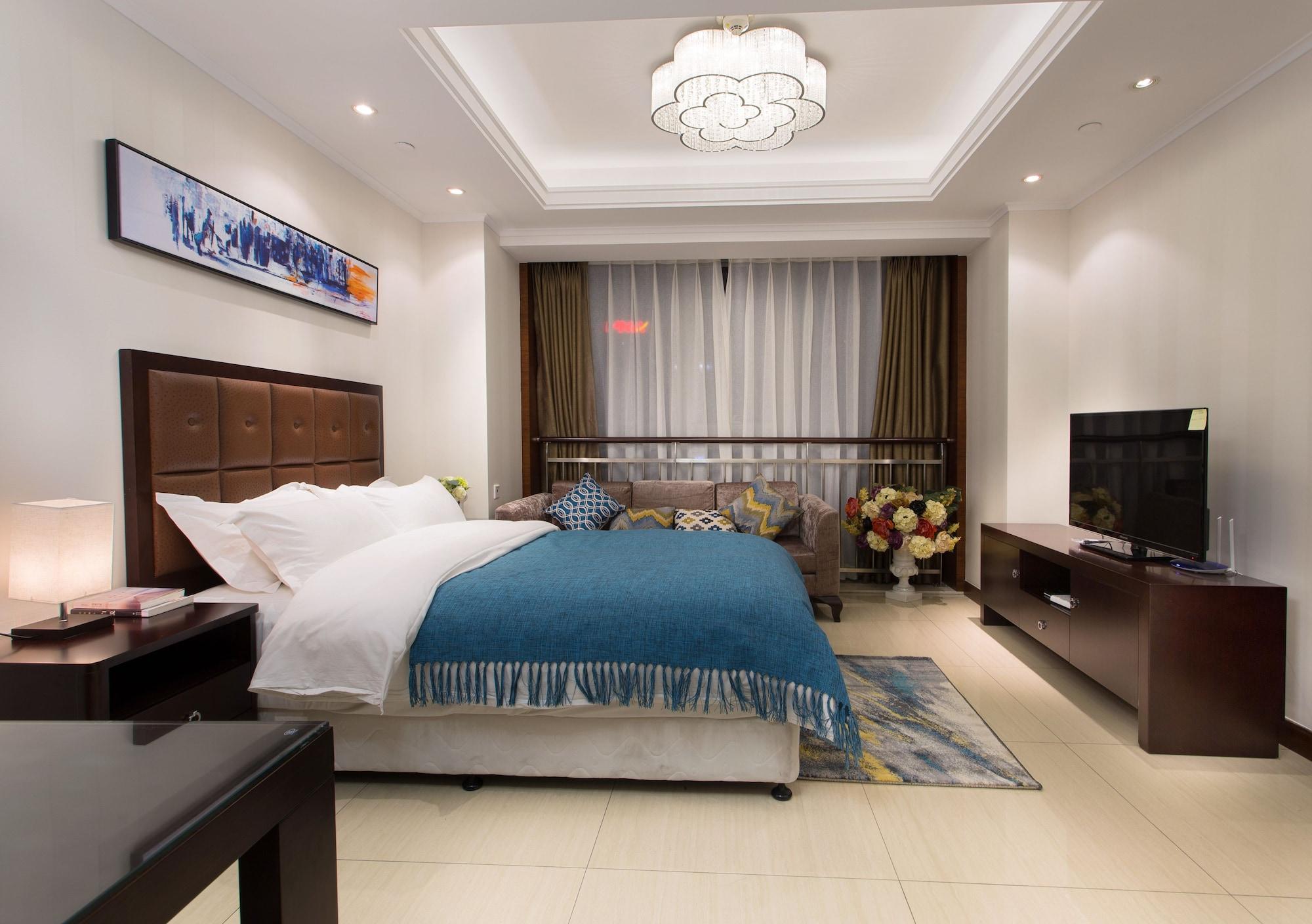 Qingdao Jinshan We+ Holiday Apartment מראה חיצוני תמונה
