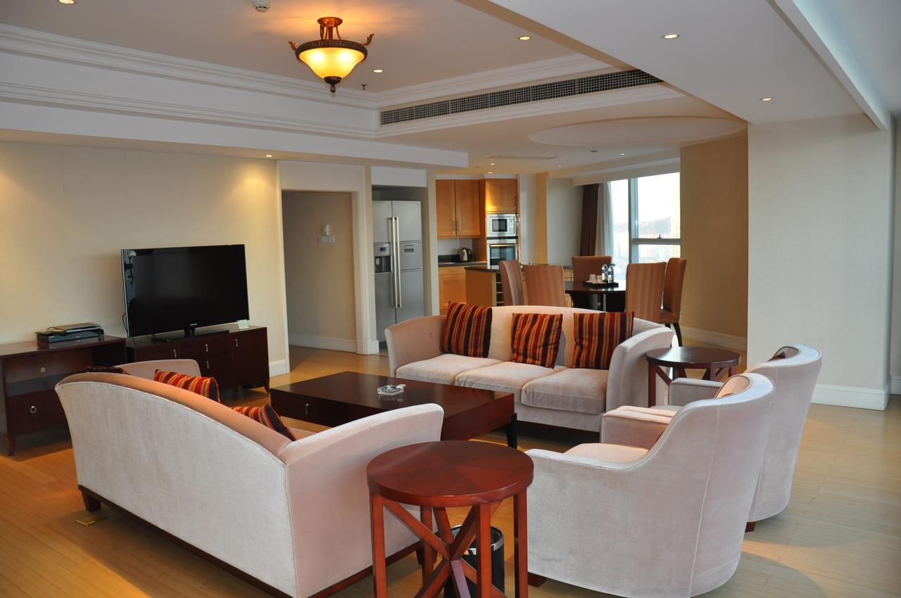 Qingdao Jinshan We+ Holiday Apartment מראה חיצוני תמונה
